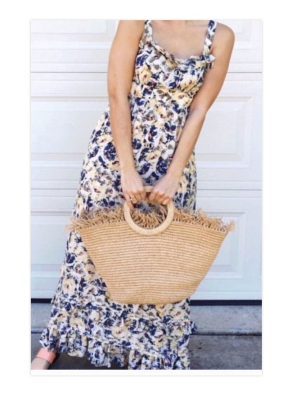 Anthropologie Moulinette Soeurs Silk Floral Maxi Dress Cottage Size 4 Ruffles